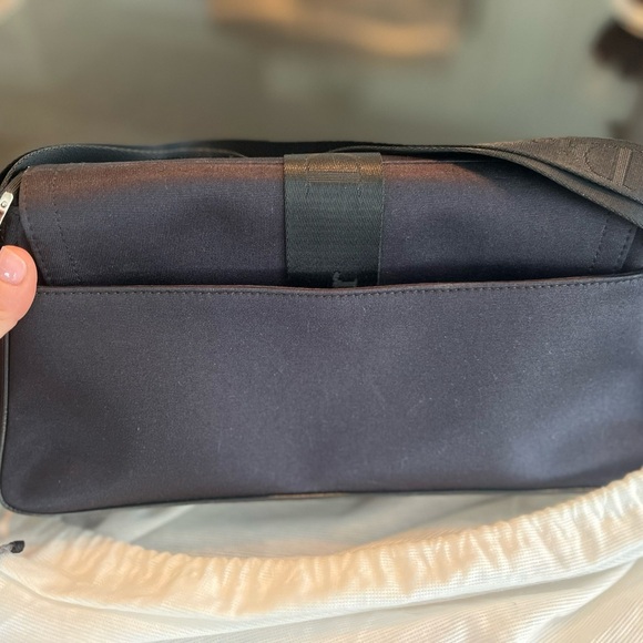 CHRISTIAN DIOR BY JOHN GALLIANO SS 2003 BLACK JERSEY HARDCORE BAG - Picture 9 of 11